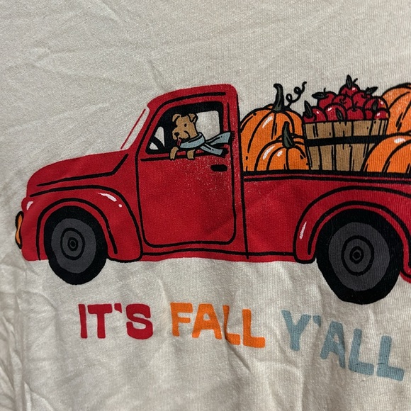NWT “It’s fall yall” old navy tee with dog 🍂🐶 - Picture 2 of 6
